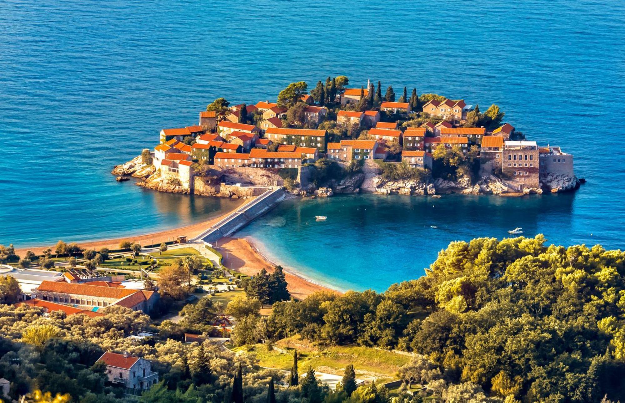 Alessandra Apartments Sveti Stefan Dış mekan fotoğraf